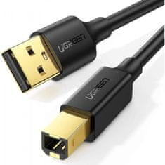 Ugreen Tiskalniški kabel USB-B (moški) - USB 2.0 (moški) 480mbps 2M črn