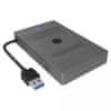 IcyBox IB-AC603B-U3 USB 3.2 ohišje/adapter za HDD/SSD 2,5" SATA disk