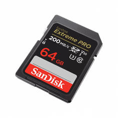 SanDisk EXTREME PRO 64GB SD, 200MB/s