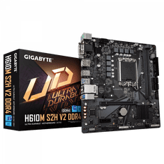 Gigabyte H610M S2H V2 DDR4, DDR4, SATA3, HDMI, USB3.2Gen1, LGA1700 mATX