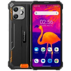 Blackview Pametni robustni telefon BV8900 8GB+256GB z vgrajeno termalno kamero, oranžen