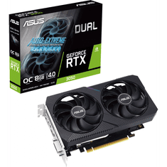 ASUS Grafična kartica GeForce RTX 3050 DUAL OC V2, 8GB GDDR6, PCI-E 4.0