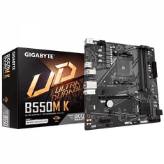 Gigabyte B550M K, DDR4, SATA3, USB3.2Gen1, DP, AM4 mATX