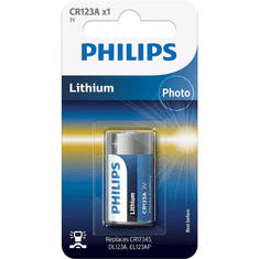 Philips Baterija CR123A 3V