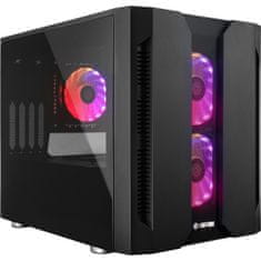 Chieftec Chieftronic M2 USB3.1 Gen1 mATX RGB ohišje, črno