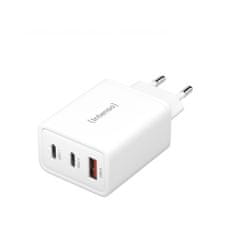 Intenso 65W GaN napajalnik s priključkom 2xUSB-C in 1xUSB-A W65ACC