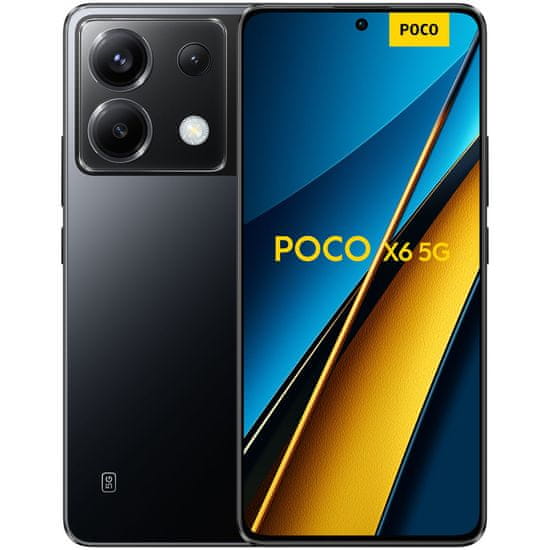 POCO X6 5G pametni telefon 8/256GB, črn