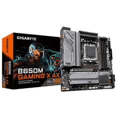 Gigabyte B650M GAMING X AX, DDR5, SATA3, USB3.2Gen2, DP, 2.5GbE, WiFi 6E, AM5 mATX