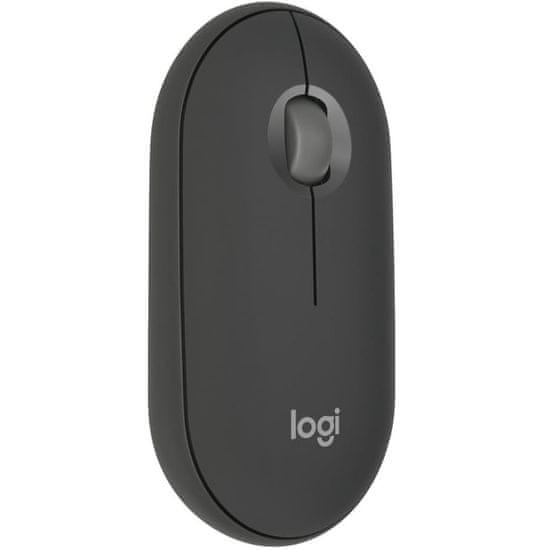 Logitech Miška Pebble 2 M350S Wireless, grafitna