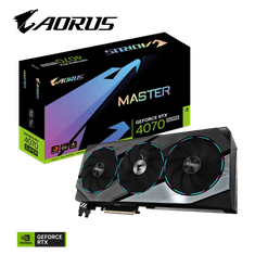 Gigabyte Grafična kartica GeForce RTX 4070 SUPER MASTER 12G, 12GB GDDR6X, PCI-E 4.0