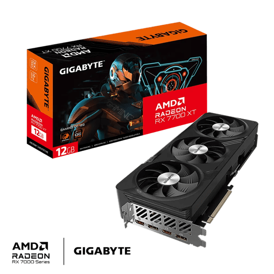 Gigabyte Grafična kartica Radeon RX 7700 XT GAMING OC 12G, 12GB GDDR6, PCI-E 4.0