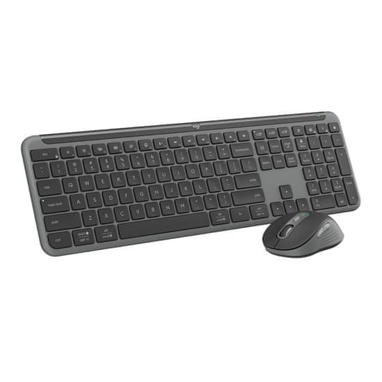 Logitech MK950 Slim brezžični komplet, Bolt