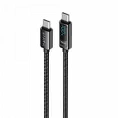 Havit Kabel za polnjenje USB-C na USB-C z LCD 100W, 2M