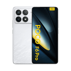 POCO F6 PRO 5G pametni telefon 12/512GB, bel