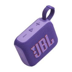 JBL GO 4 Bluetooth prenosni zvočnik, vijoličen