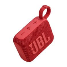 JBL GO 4 Bluetooth prenosni zvočnik, rdeč