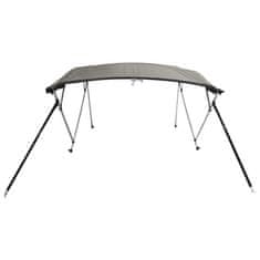 Vidaxl Bimini tenda s 3 loki in stranicami 183x(137-152)x137 cm