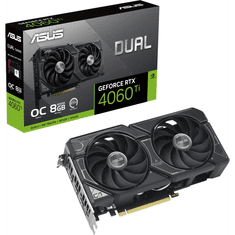 ASUS Grafična kartica GeForce RTX 4060 Ti EVO OC, 8GB GDDR6, PCI-E 4.0