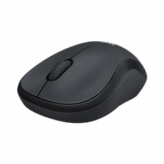 Logitech M220 Silent brezžična miška, črna