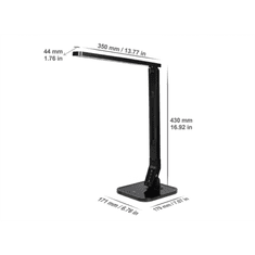 TaoTronics Elune touch control LED namizna svetilka piano črna TT-DL01