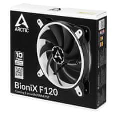 Arctic BioniX F120 PWM PST 120mm 4-pin ventilator, bel