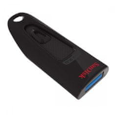 SanDisk Ultra USB spominski ključek 128GB USB 3.0 črn