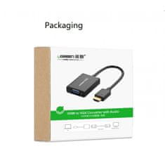 Ugreen Mini DisplayPort na HDMI (Ž) adapter črn - box