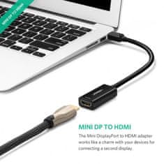 Ugreen Mini DisplayPort na HDMI (Ž) 4K adapter črn - box