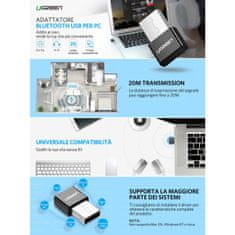 Ugreen USB Bluetooth 4.0 Adpater črn - blister