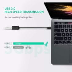 Ugreen USB-C (M) na USB 3.0 (Ž) OTG kabel črn - polybag