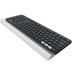 Logitech K780 Multi-Device Wireless siva/bela SLO gravura