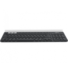 Logitech K780 Multi-Device Wireless siva/bela SLO gravura