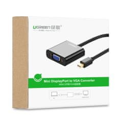 Ugreen Mini Display Port na VGA Converter črn 15cm - box