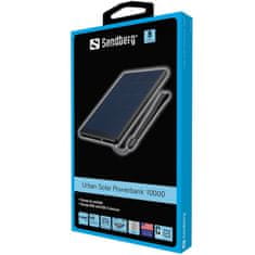 Sandberg Urban Solar Powerbank 10000 prenosna baterija