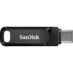 SanDisk Ultra Dual Drive Go USB Type C, 32GB 3.1/3.0, b do 150 MB/s, črn