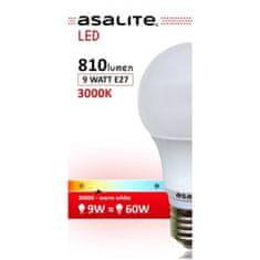 Asalite LED sijalka E27 9W 3000K 810lm