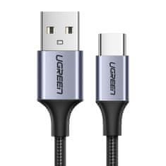 Ugreen USB 2.0 A na USB-C kabel 2m (črn) - polybag