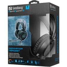 Sandberg Dominator Headset slušalke z mikrofonom