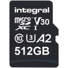 Integral 512GB Professional High Speed 180MB/s microSDXC V30 UHS-I U3