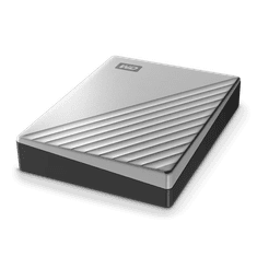 WD My Passport ULTRA 4TB USB-C 3.1, srebrn