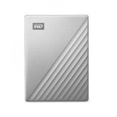 WD My Passport ULTRA 4TB USB-C 3.1, srebrn