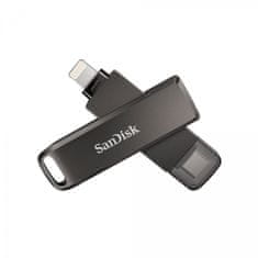 SanDisk Ixpand Flash Drive Luxe 64GB - USB-C + Lightning - za iPhone, iPad, Mac, USB Type-C naprave