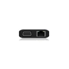 IcyBox IB-DK4070-CPD USB-C priklopna postaja s Power Delivery 100W