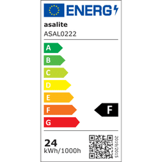 Asalite Stropna LED 24W 3000K/4000K/6500K, CCT, 2400lm, IP54