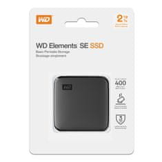 WD 2TB ELEMENTS SE SSD, USB 3.0