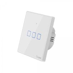 Sonoff Pametno stensko stikalo Wi-Fi + RF433 trojno T2EU3C-TX