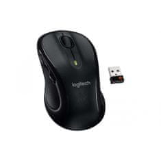 Logitech Miška M510 wireless, Unifying, siva