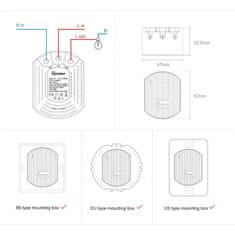 Sonoff Wi-Fi zatemnitveno stikalo D1 z RF kontrolo