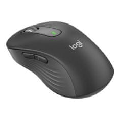 Logitech Miška Signature M650, velikost L, Bluetooth, grafitna