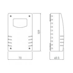 GTV Luksomat, svetlobni senzor, 1500W, nastavljiv, IP54